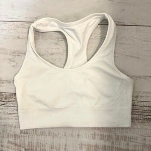 NWOT White All In Motion Sports Bra
